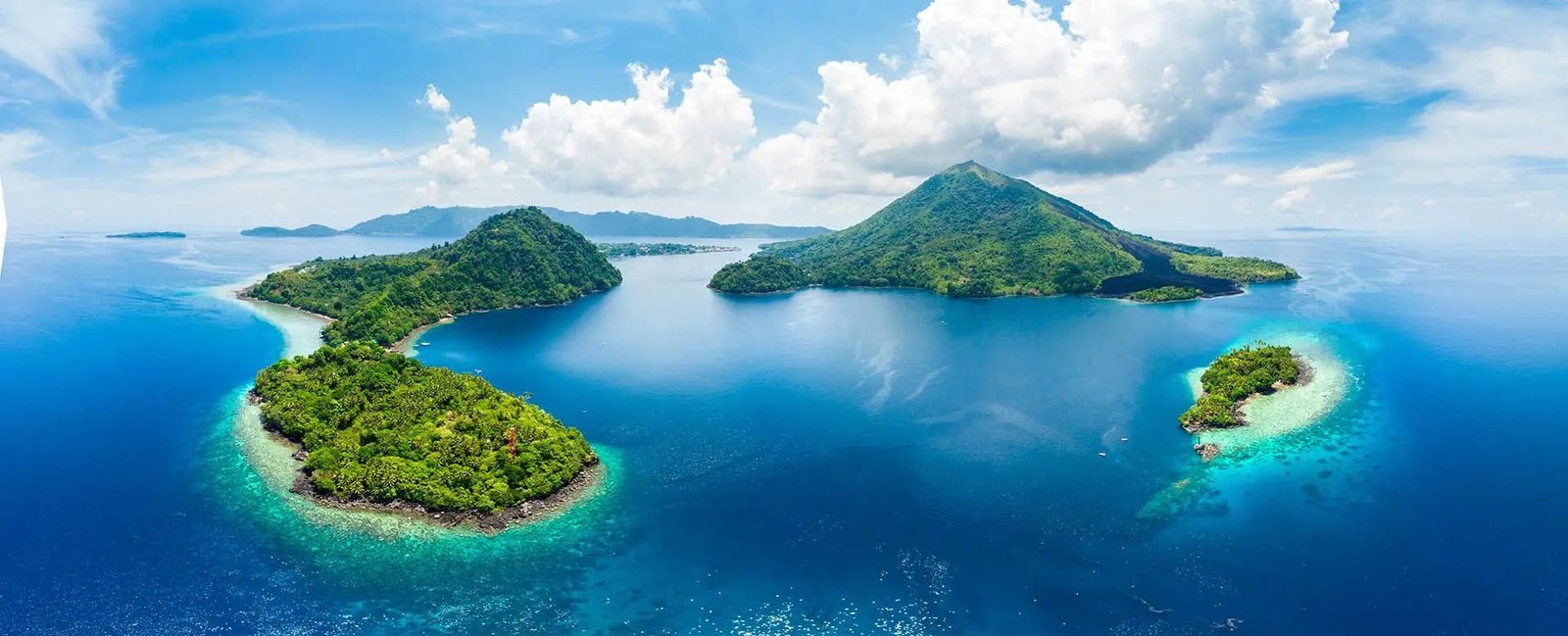 Remote open water in the Banda Sea