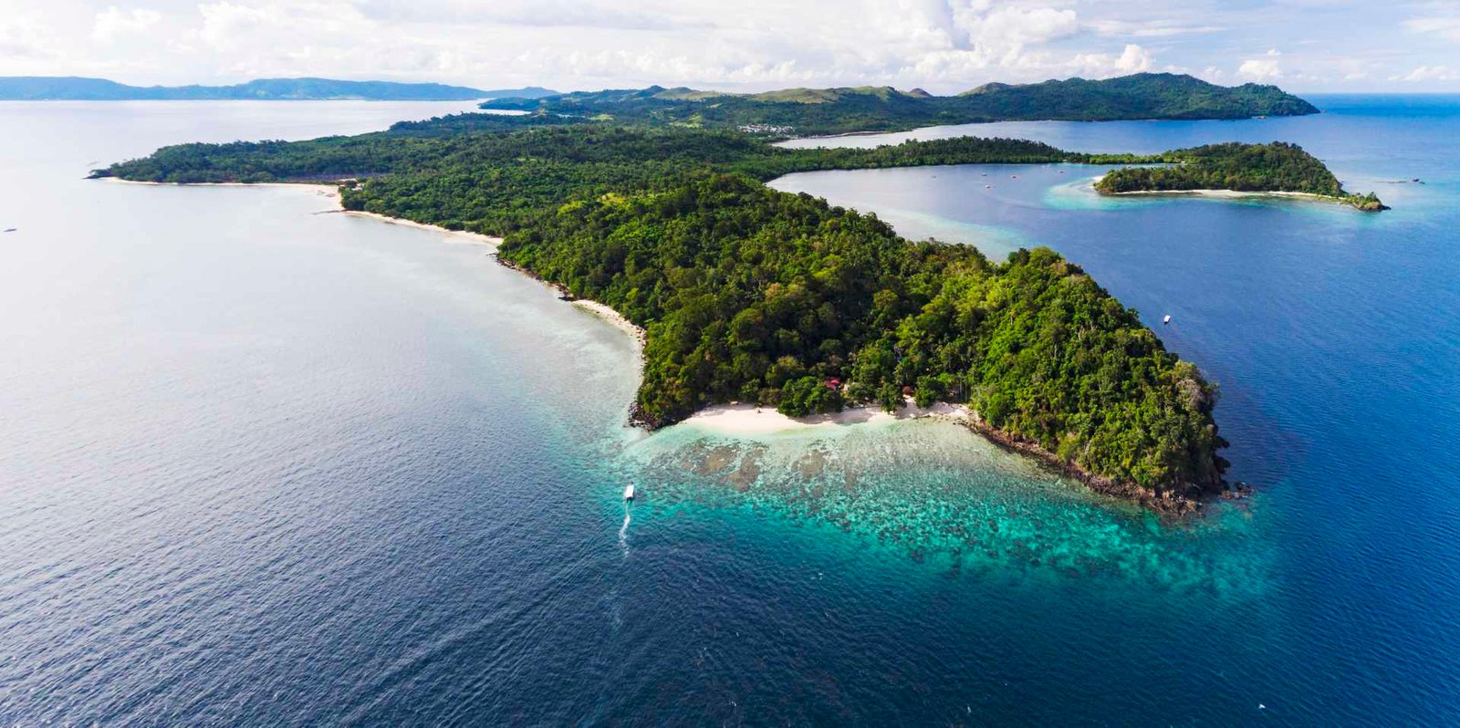 North Sulawesi coastline near Manado, Indonesia